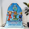 Official 2026 FIFA World Cup Licensed, World Cup, Klatch, Maple, Sayu_Themed Drawstring Backpack