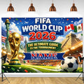 2026 USA-Canada-Mexico Theme Party Banner Backdrop Suitable for Celebration and Party Decoration
