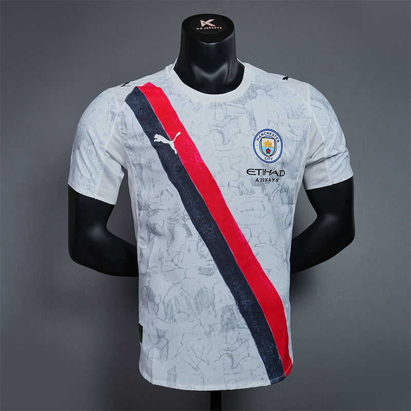 Manchester City Premium Player Version Short Sleeve Jersey 2025-2026