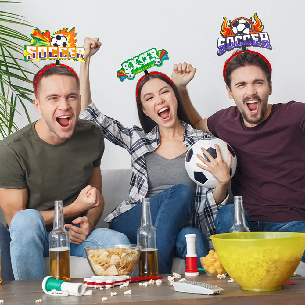 Football Decorative Headband, 2026 World Cup Decoration Suitable for Parties