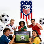 2026 USA-Canada-Mexico National Football Team Flags & Fan Support Supplies, Suitable for Outdoor Lawn Decoration
