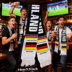 World Cup-themed cheering scarves