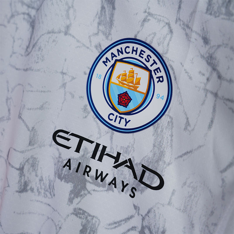 Manchester City Premium Player Version Short Sleeve Jersey 2025-2026