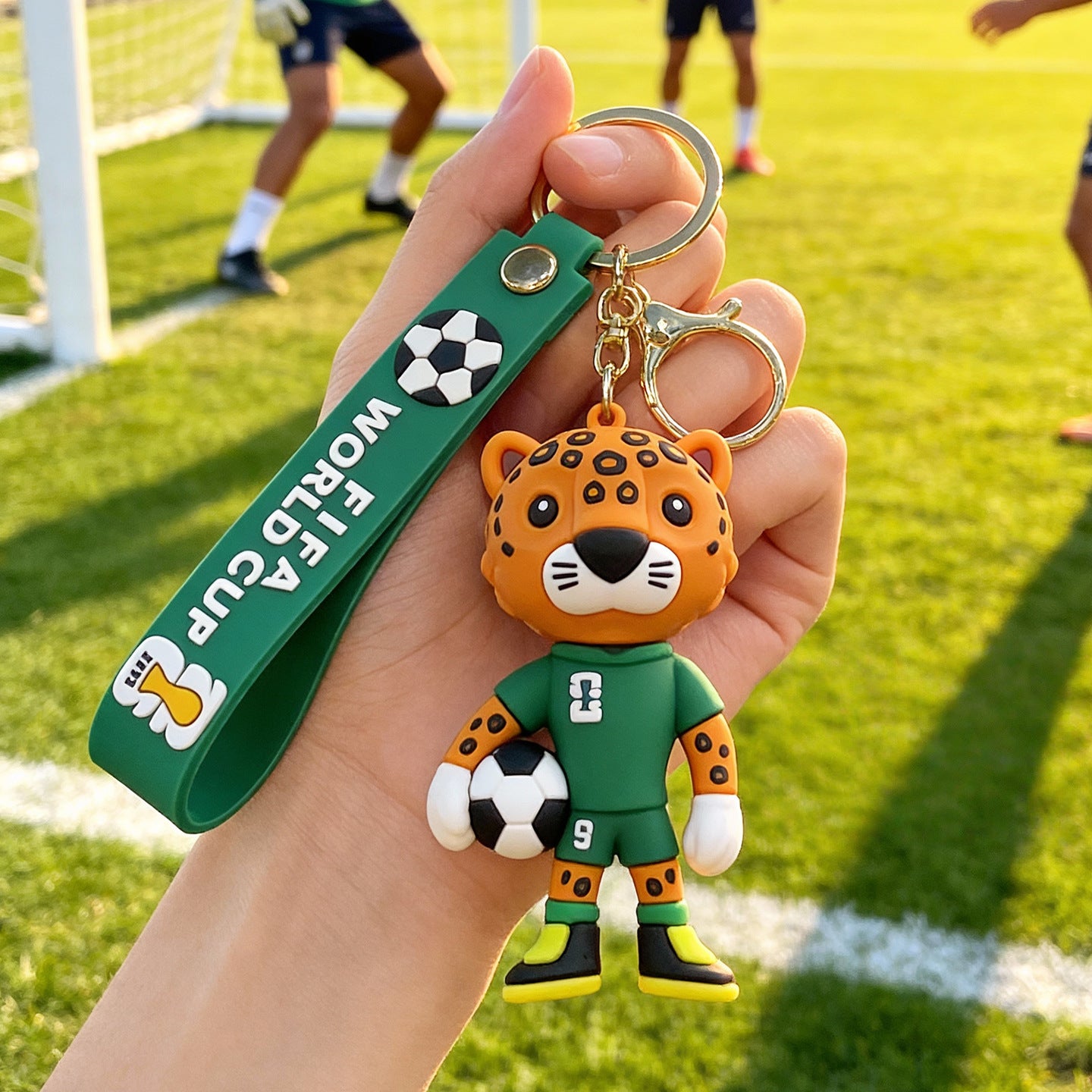 2026 USA-Canada-Mexico World Cup Mascot Keychain