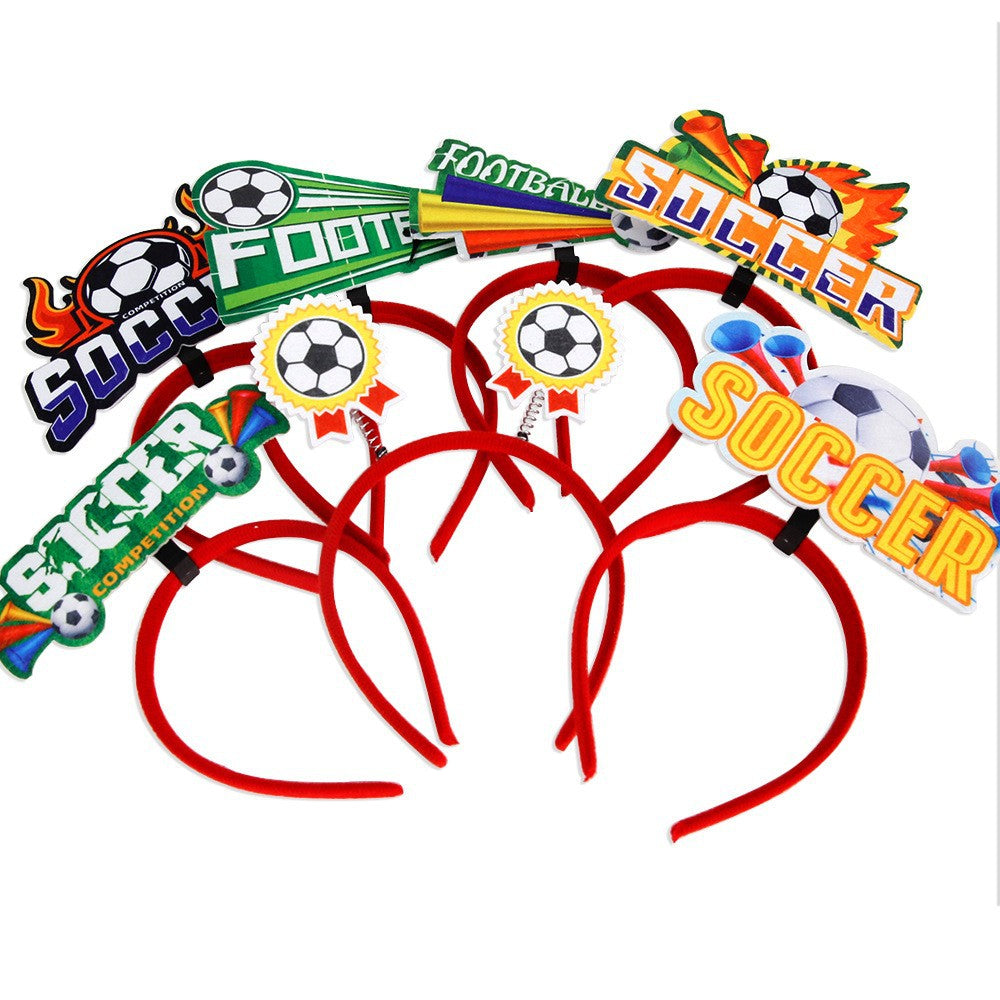 Football Decorative Headband, 2026 World Cup Decoration Suitable for Parties