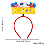 Football Decorative Headband, 2026 World Cup Decoration Suitable for Parties