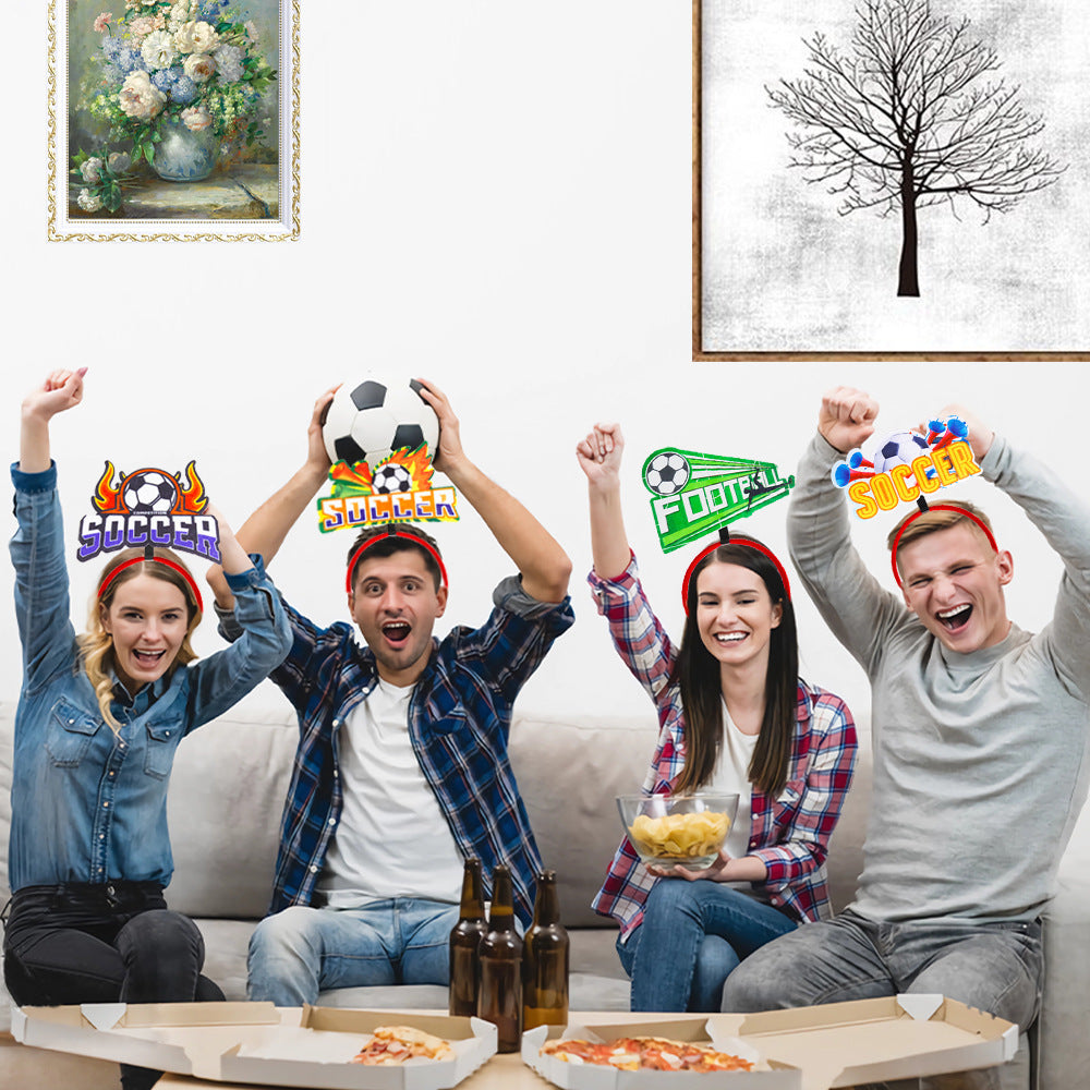 Football Decorative Headband, 2026 World Cup Decoration Suitable for Parties