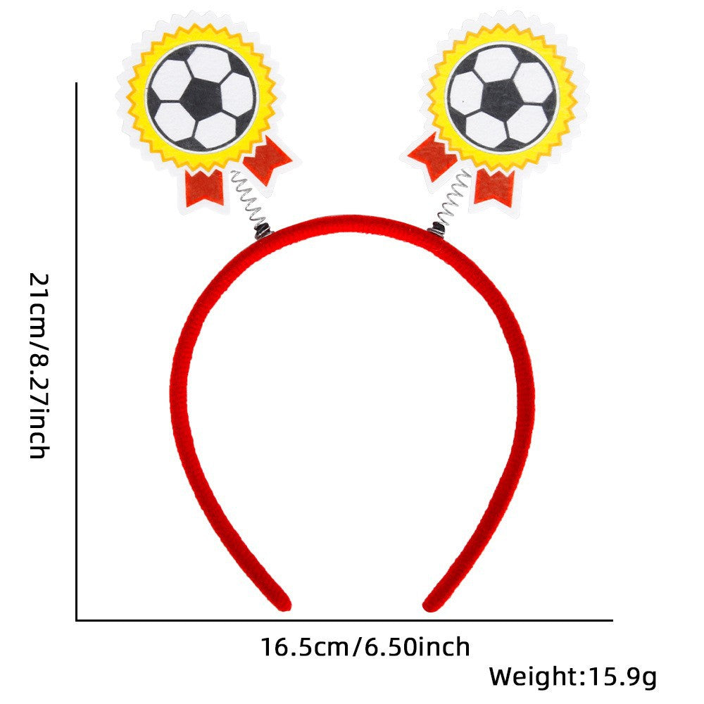 Football Decorative Headband, 2026 World Cup Decoration Suitable for Parties