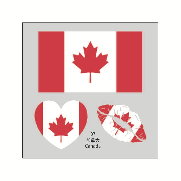 2026 FIFA World Cup Face Decor Stickers Four pieces