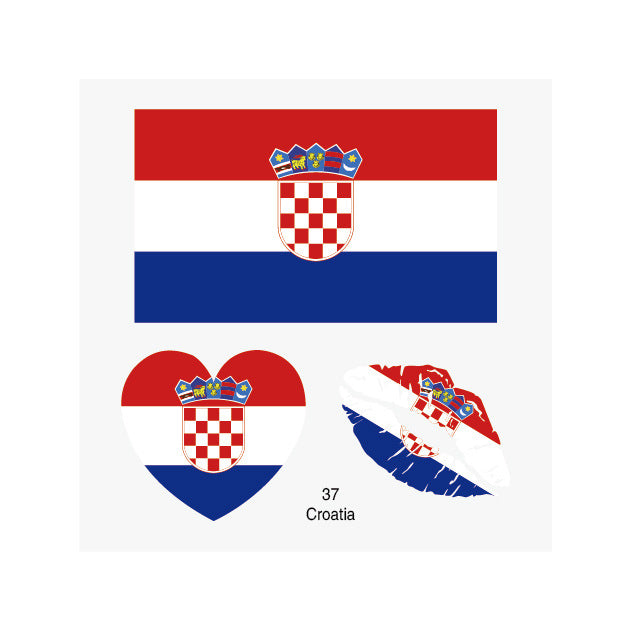 2026 FIFA World Cup Face Decor Stickers Four pieces