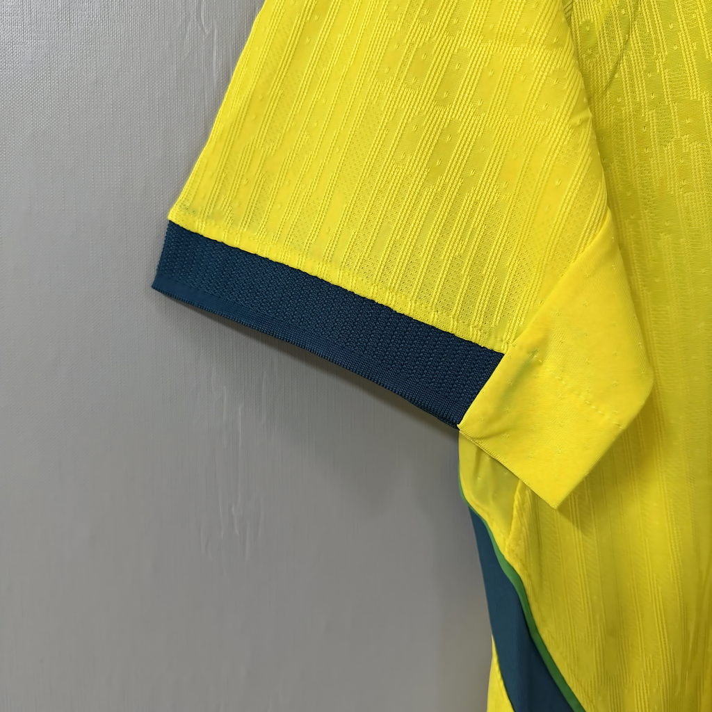 Brazil National Team Home Player Edition Short-SleeveSoccer Jersey for the 2026 World Cup
