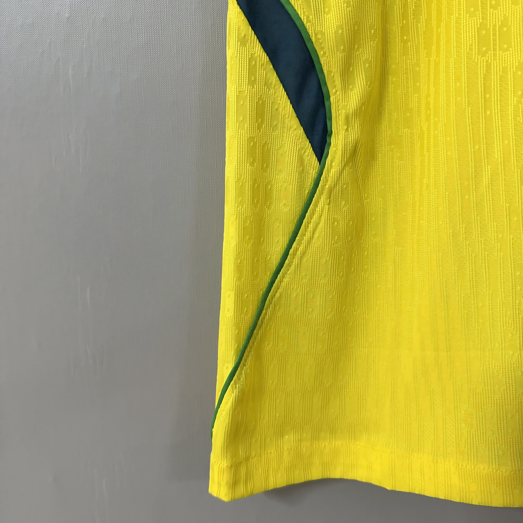 Brazil National Team Home Player Edition Short-SleeveSoccer Jersey for the 2026 World Cup