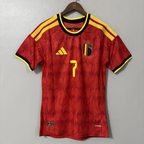 2026 World Cup Belgium national team player edition jersey NO.7 De Bruyne