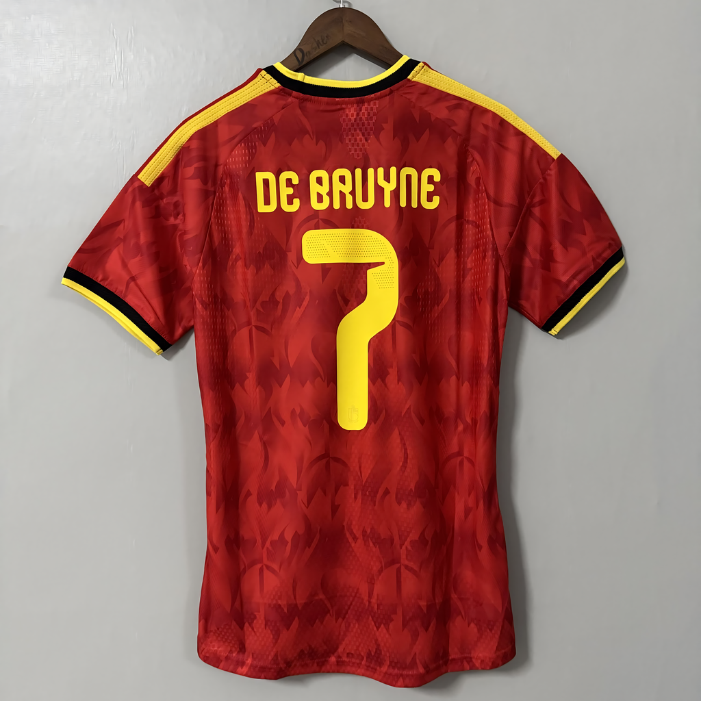 2026 World Cup Belgium national team player edition jersey NO.7 De Bruyne