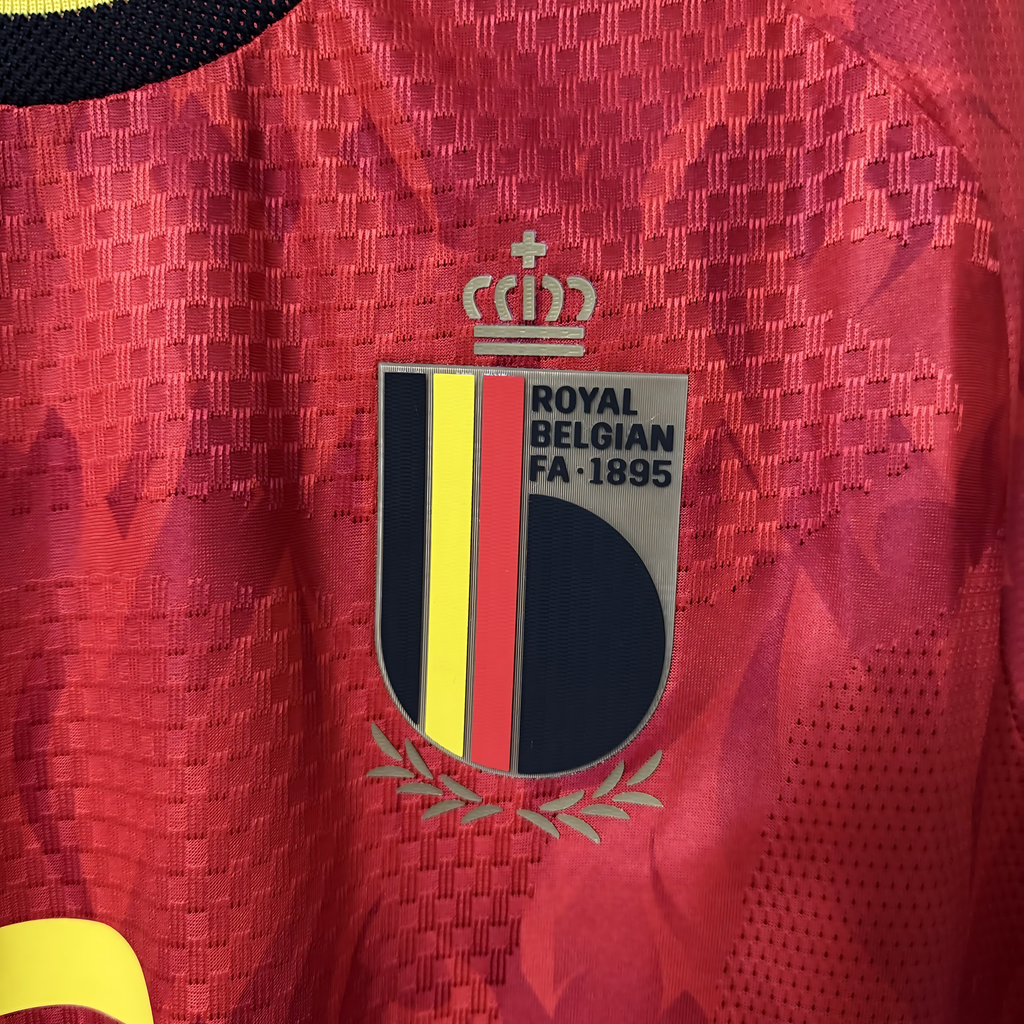 2026 World Cup Belgium national team player edition jersey NO.7 De Bruyne