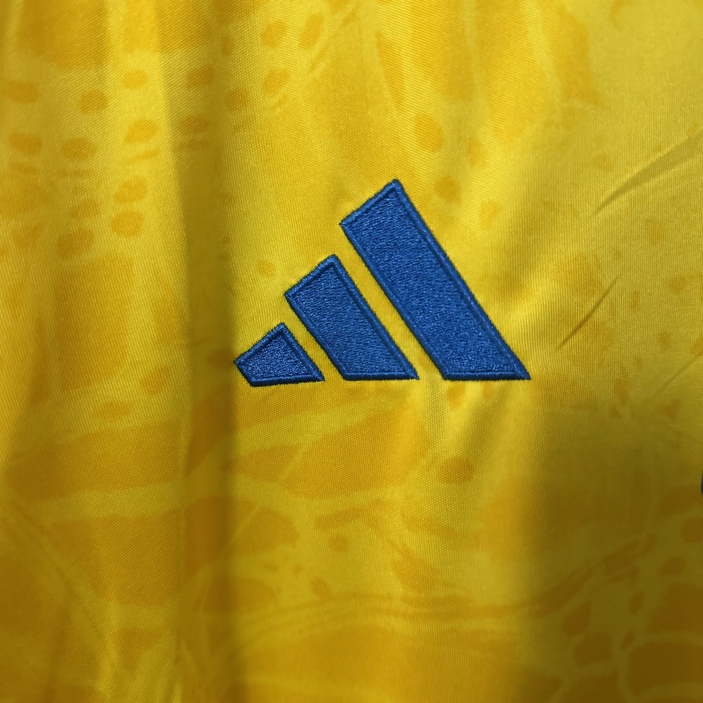 2026 FIFA World Cup Colombia National Team Home FanEdition Short-Sleeve Soccer Jersey