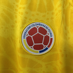 2026 FIFA World Cup Colombia National Team Home FanEdition Short-Sleeve Soccer Jersey