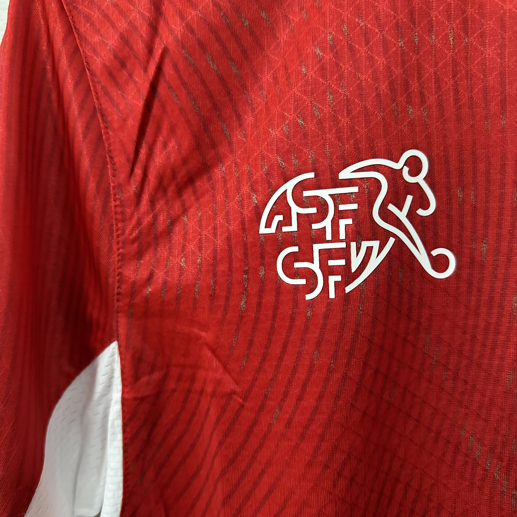 2026 FIFA World Cup Switzerland National Team Home Player Edition Soccer Short Jersey