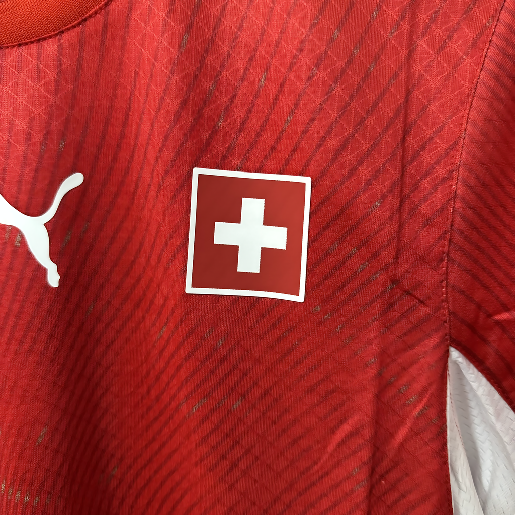 2026 FIFA World Cup Switzerland National Team Home Player Edition Soccer Short Jersey