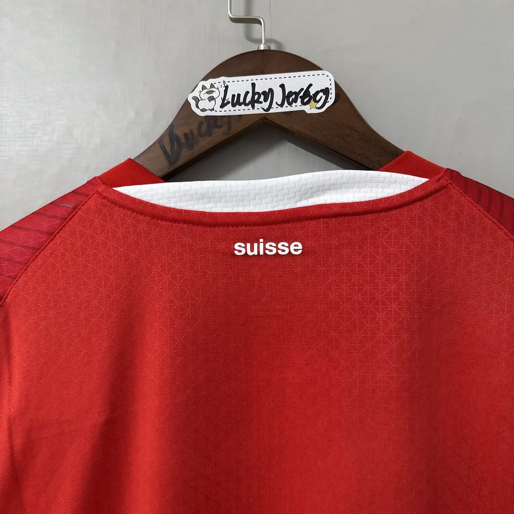 2026 FIFA World Cup Switzerland National Team Home Player Edition Soccer Short Jersey