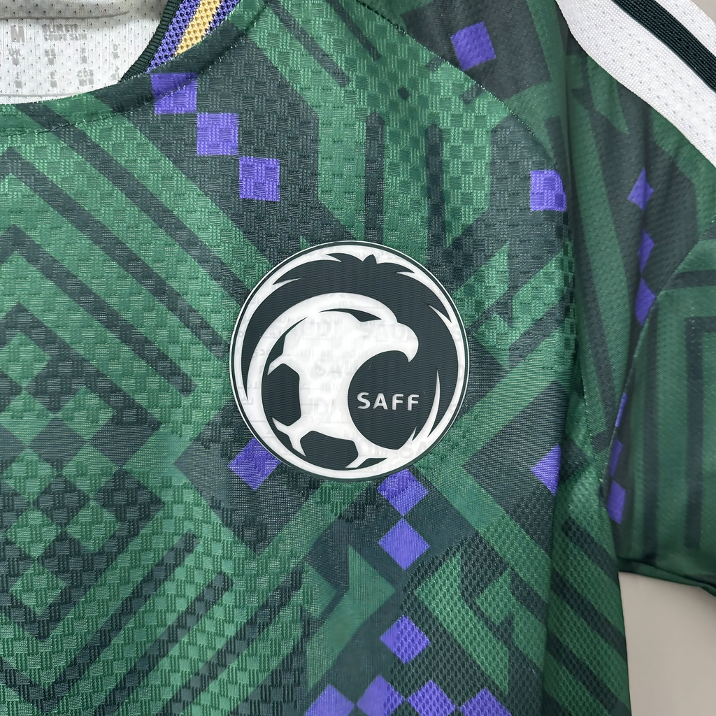 2026 FIFA World Cup Saudi Arabia National Team Home Player Edition Soccer Short Jersey