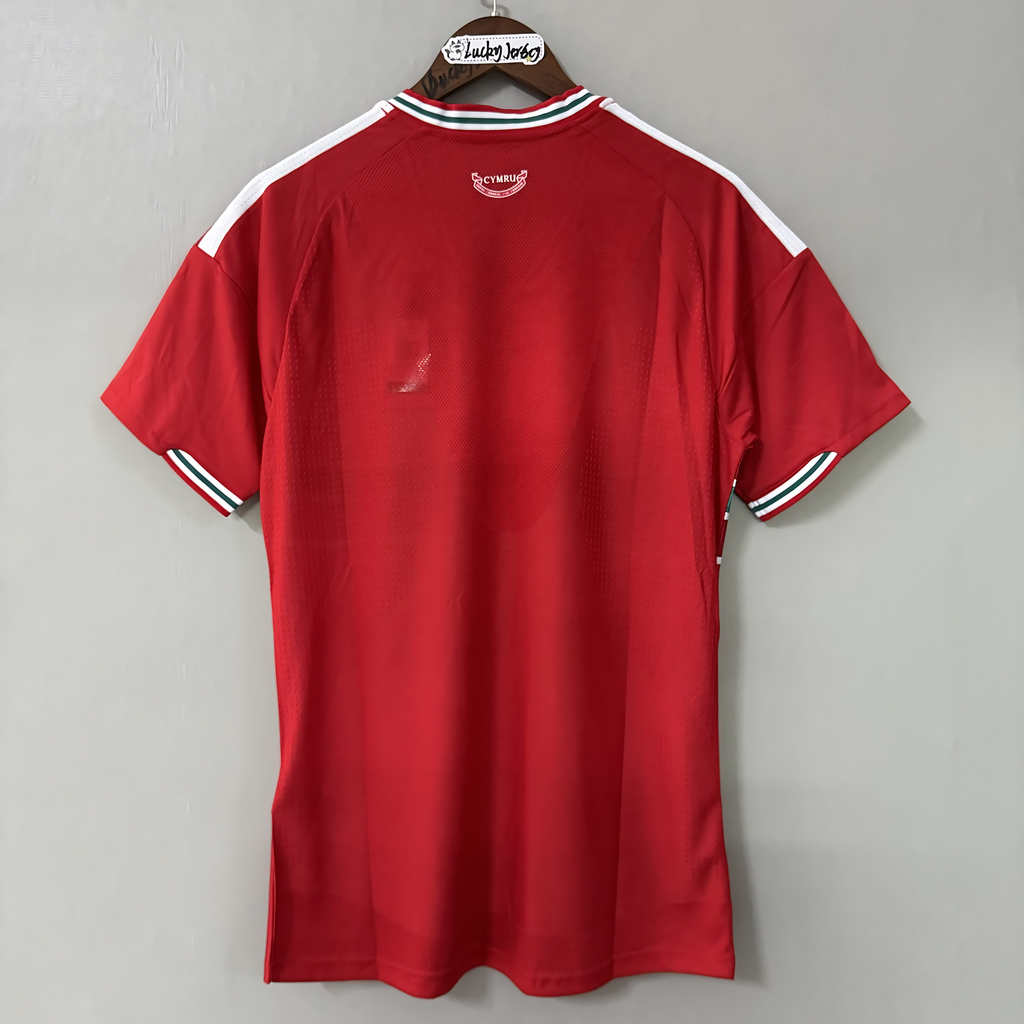 Wales Team 2026-27 Season Home Player Edition Jersey 2026 FIFA World Cup