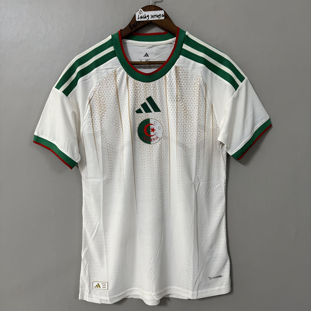 2026 FIFA World Cup Algeria National Team Home PlayerEdition Soccer Short-Sleeve Jersey