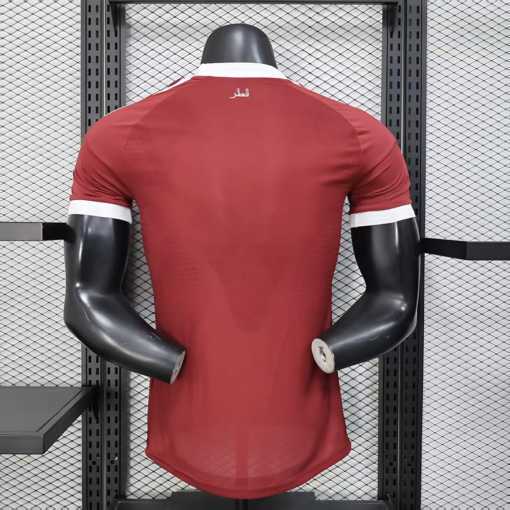 2026 FIFA World Cup Qatar National Team Home PlayerEdition Soccer Short-Sleeve Jersey