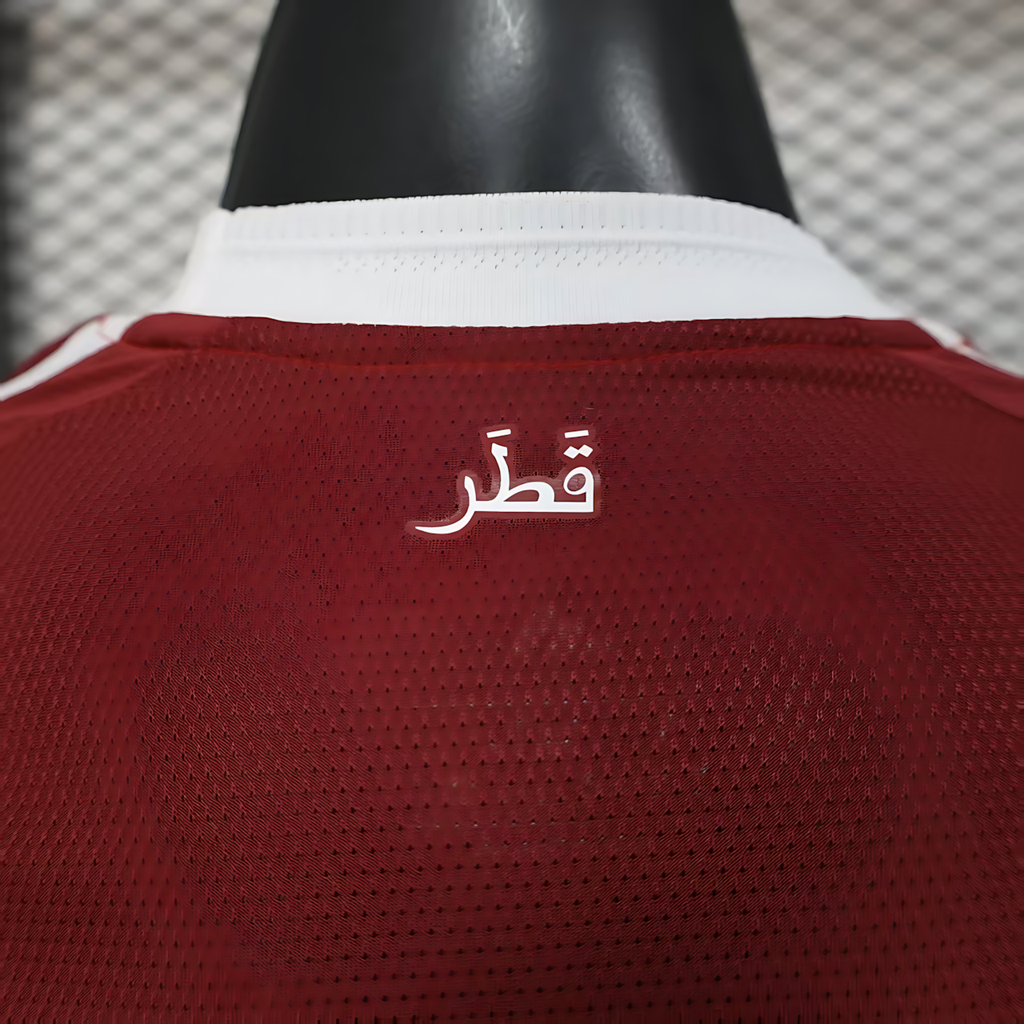 2026 FIFA World Cup Qatar National Team Home PlayerEdition Soccer Short-Sleeve Jersey