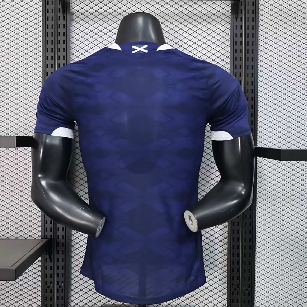 2026 FIFA World Cup Scotland Team Home Player Edition Soccer Short-Sleeve Jersey