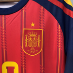 2026 FIFA World Cup Spain National Team Home FanEdition Short-Sleeve Soccer Jersey