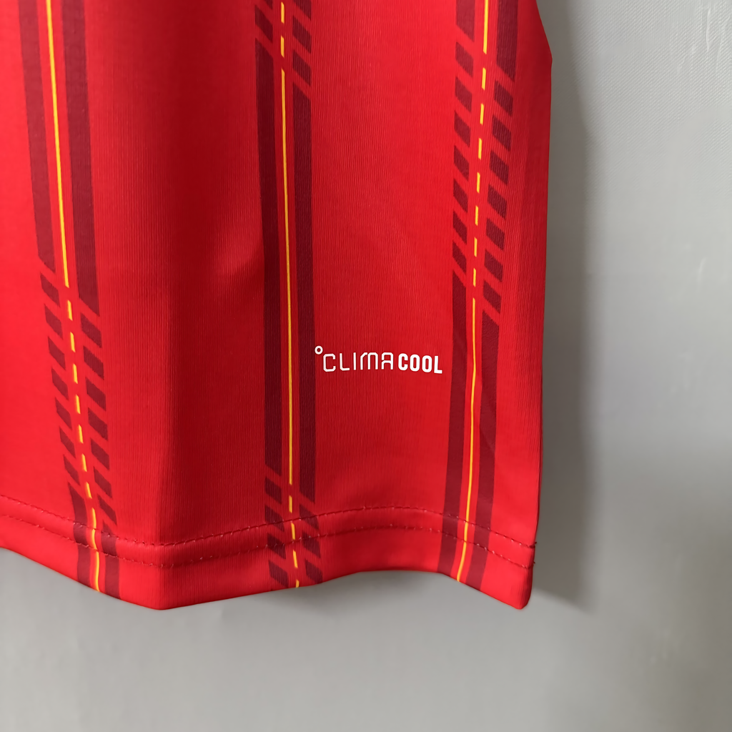 2026 FIFA World Cup Spain National Team Home FanEdition Short-Sleeve Soccer Jersey