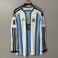 2026 FIFA World Cup Argentina National Team PlayerEdition Long-Sleeve Soccer Jersey Messi, No. 10