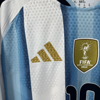 2026 FIFA World Cup Argentina National Team PlayerEdition Long-Sleeve Soccer Jersey Messi, No. 10