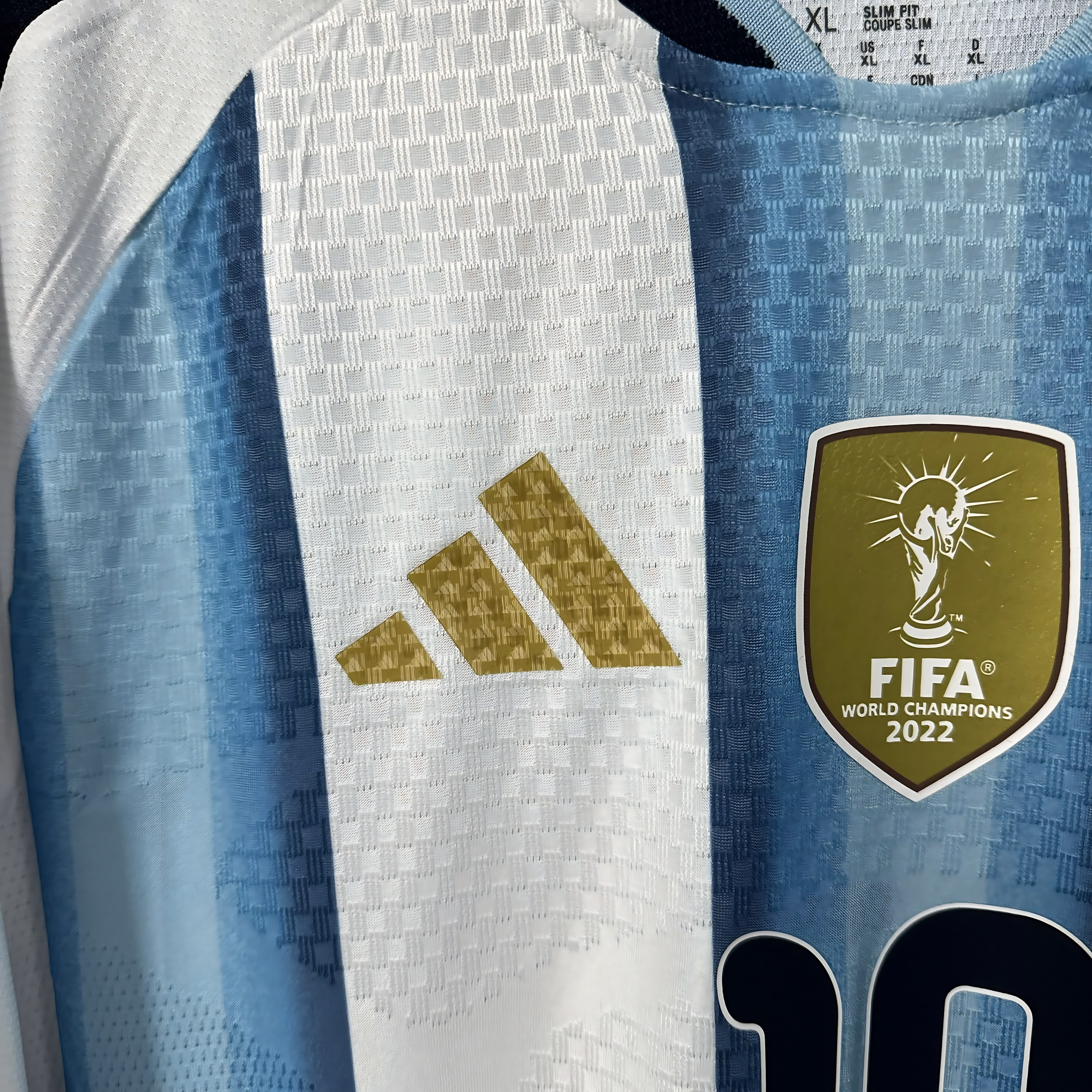 2026 FIFA World Cup Argentina National Team PlayerEdition Long-Sleeve Soccer Jersey Messi, No. 10