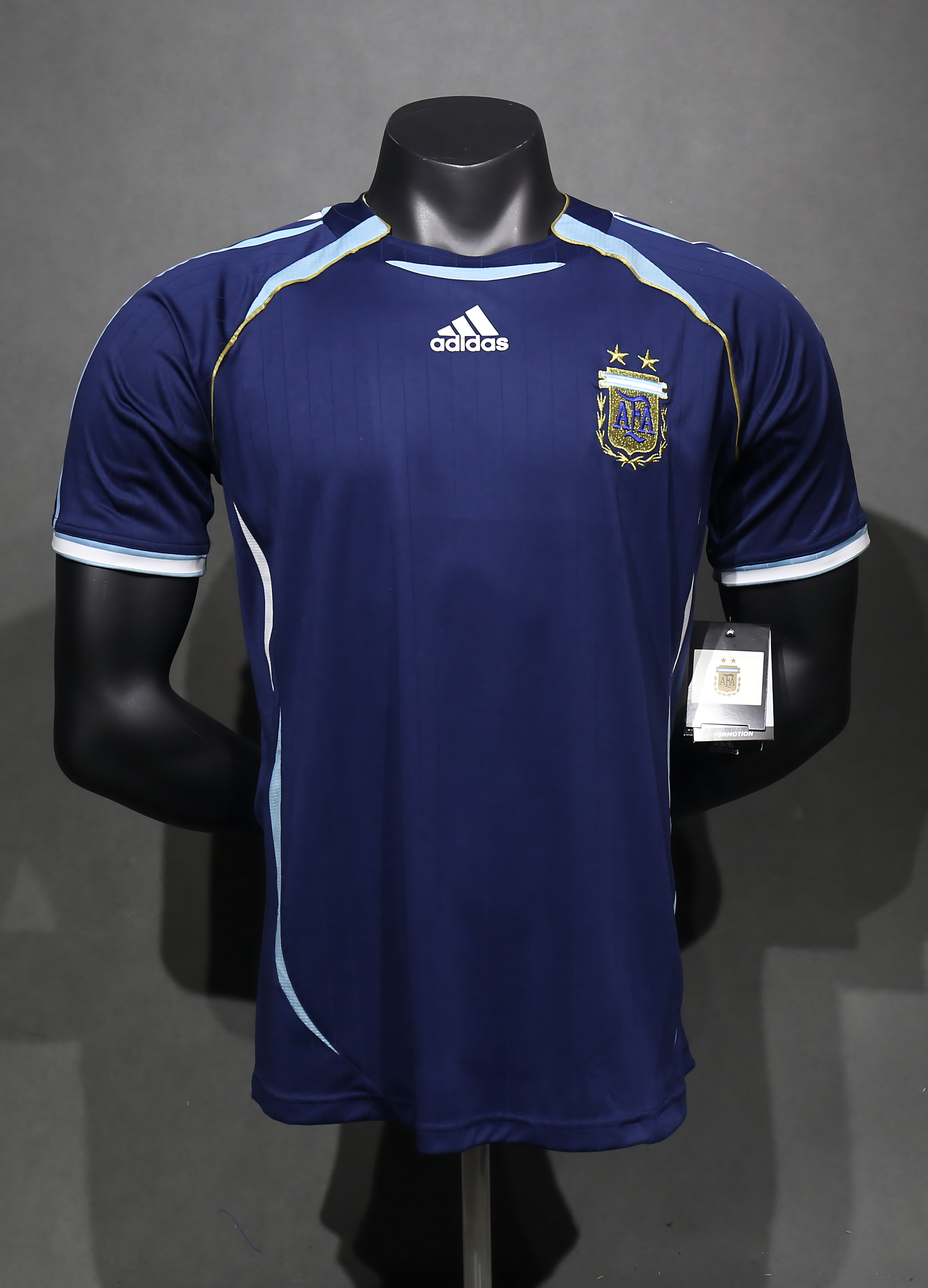 Argentina National Team adidas 2006 Bringback Away Jersey - Navy