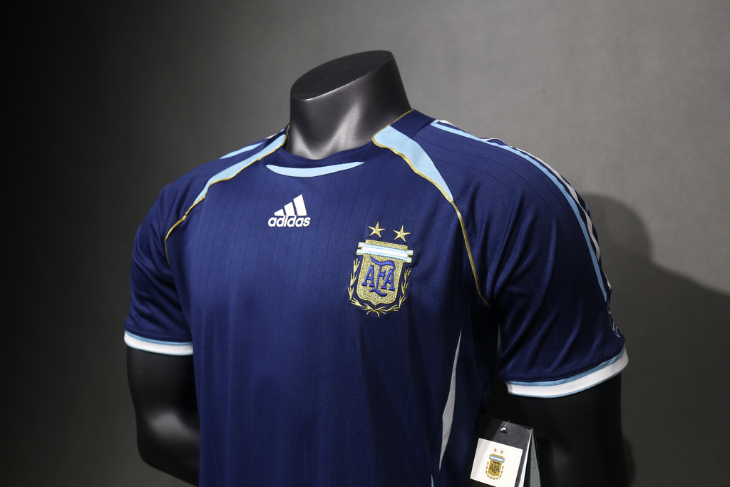 Argentina National Team adidas 2006 Bringback Away Jersey - Navy