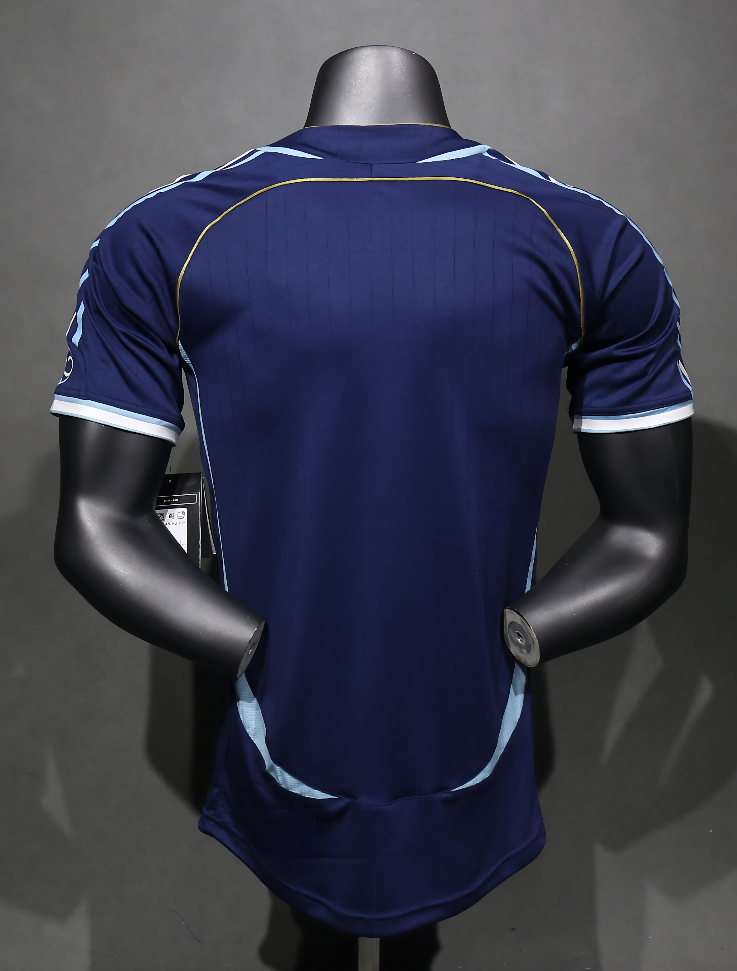 Argentina National Team adidas 2006 Bringback Away Jersey - Navy
