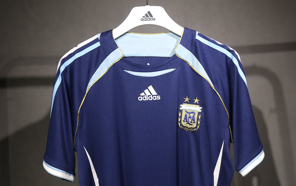 Argentina National Team adidas 2006 Bringback Away Jersey - Navy