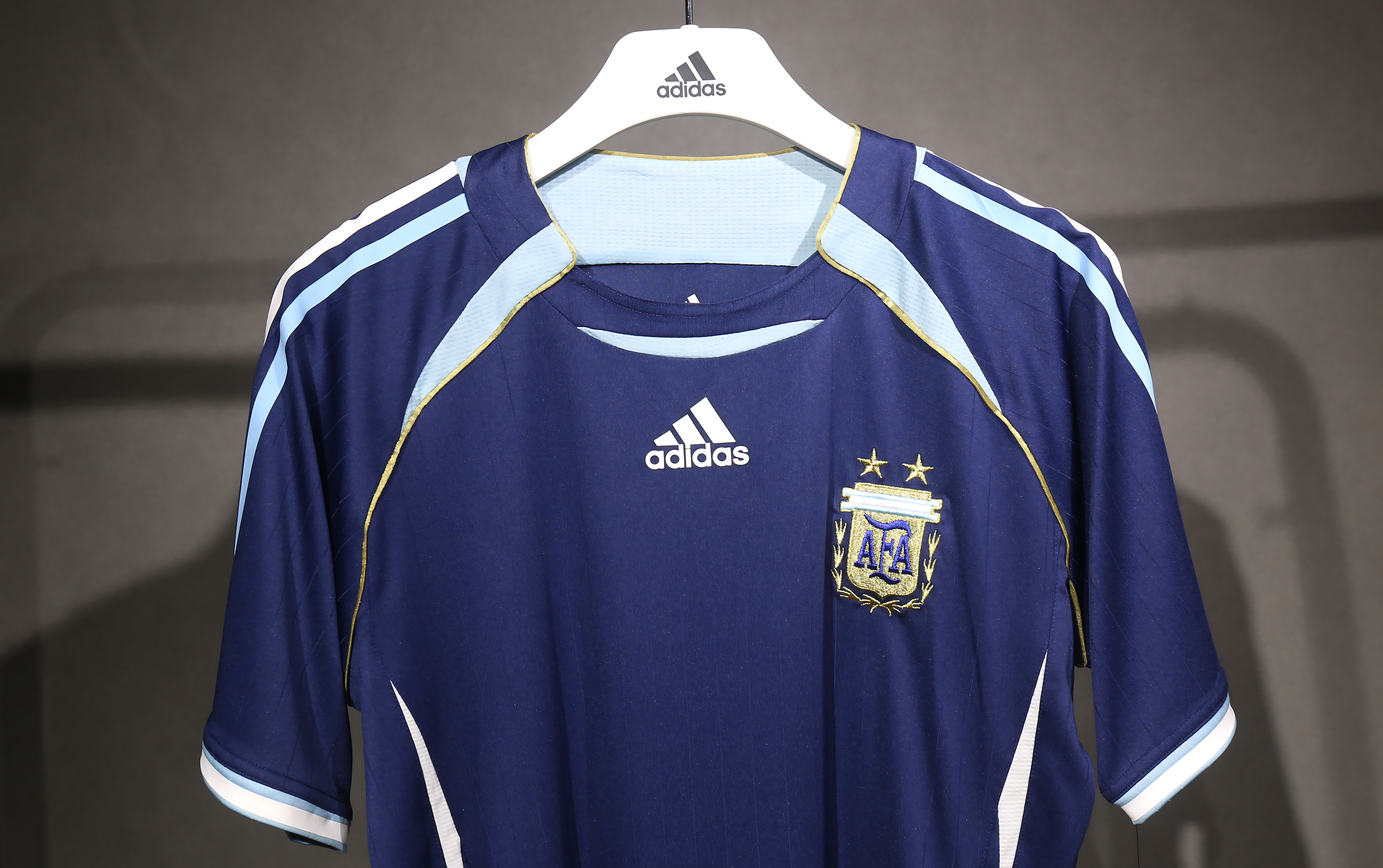 Argentina National Team adidas 2006 Bringback Away Jersey - Navy