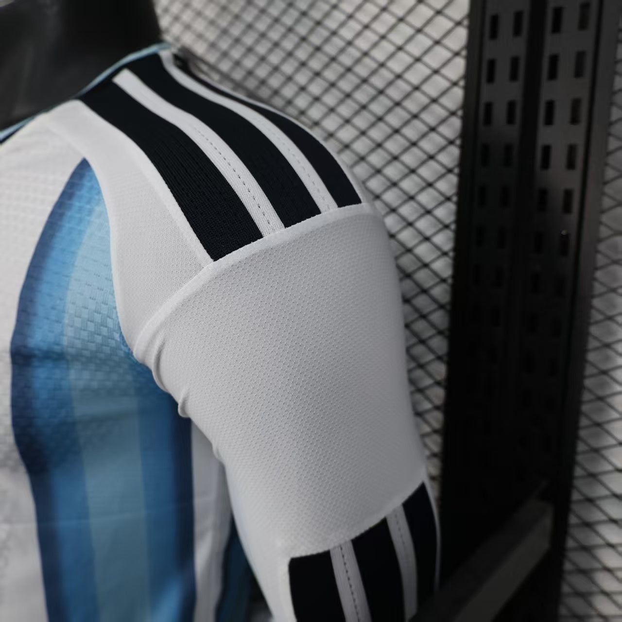 Argentina World Cup Home Player Version Jersey - Short Sleeve