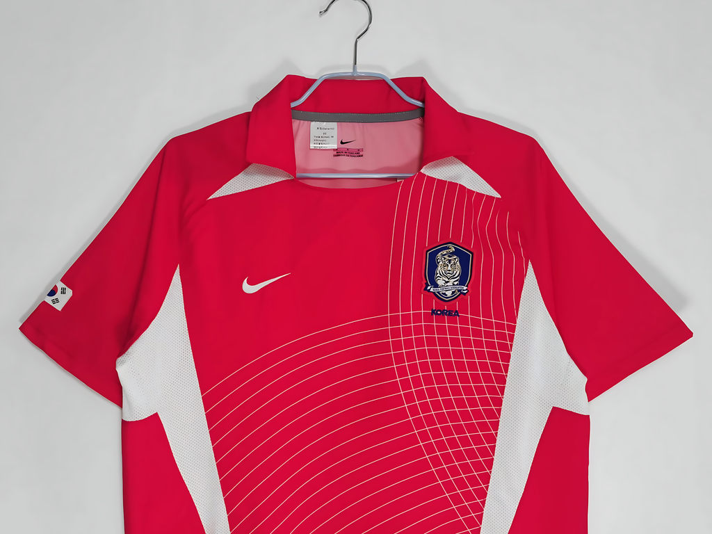 South Korea World Cup 2002 Retro Jersey Home