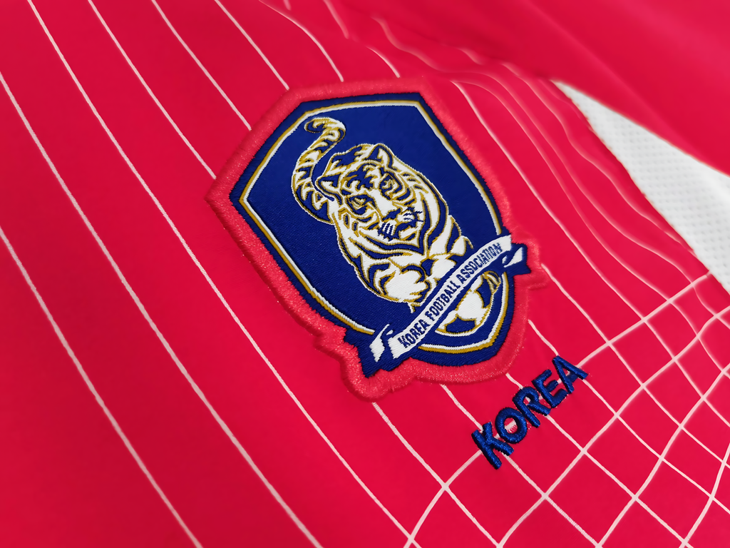 South Korea World Cup 2002 Retro Jersey Home
