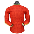 2026 Belgium World Cup Home Long Sleeve Football jersey Player version