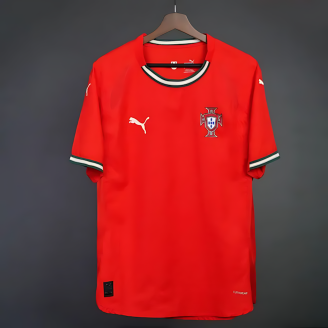 Portugal 2010 Home Retro Football Jersey