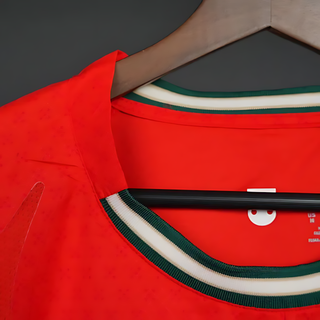 Portugal 2010 Home Retro Football Jersey