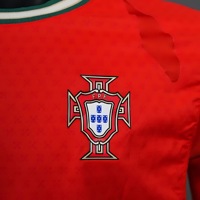 Portugal 2010 Home Retro Football Jersey