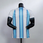 Argentina World Cup Home Player Version Jersey - Short Sleeve