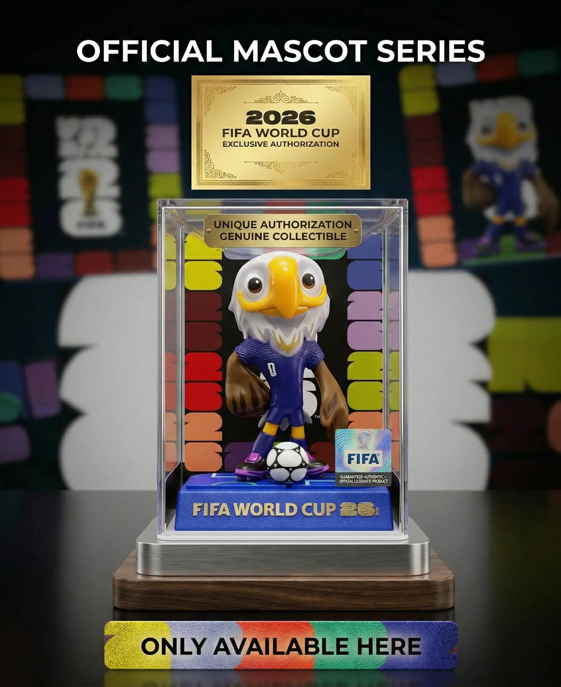 FIFA 2026 USA-Canada-Mexico World Cup Mascot Toy Collectible Figure Set
