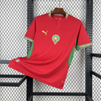 2026 Morocco National Team Home Fan Edition Short-Sleeve Soccer Jersey World Cup